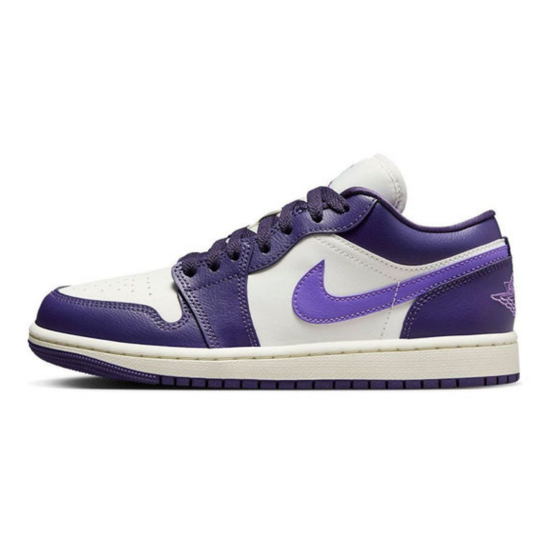 Air Jordan 1 Low 'Purple Sail' Wmns- Streetwear Fashion 950 - levefly.com