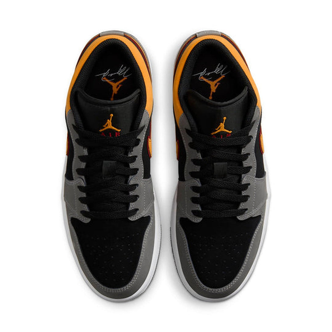 Air Jordan 1 Low SE 'Black Graphite Vivid Orange'- Streetwear Fashion 950 - levefly.com