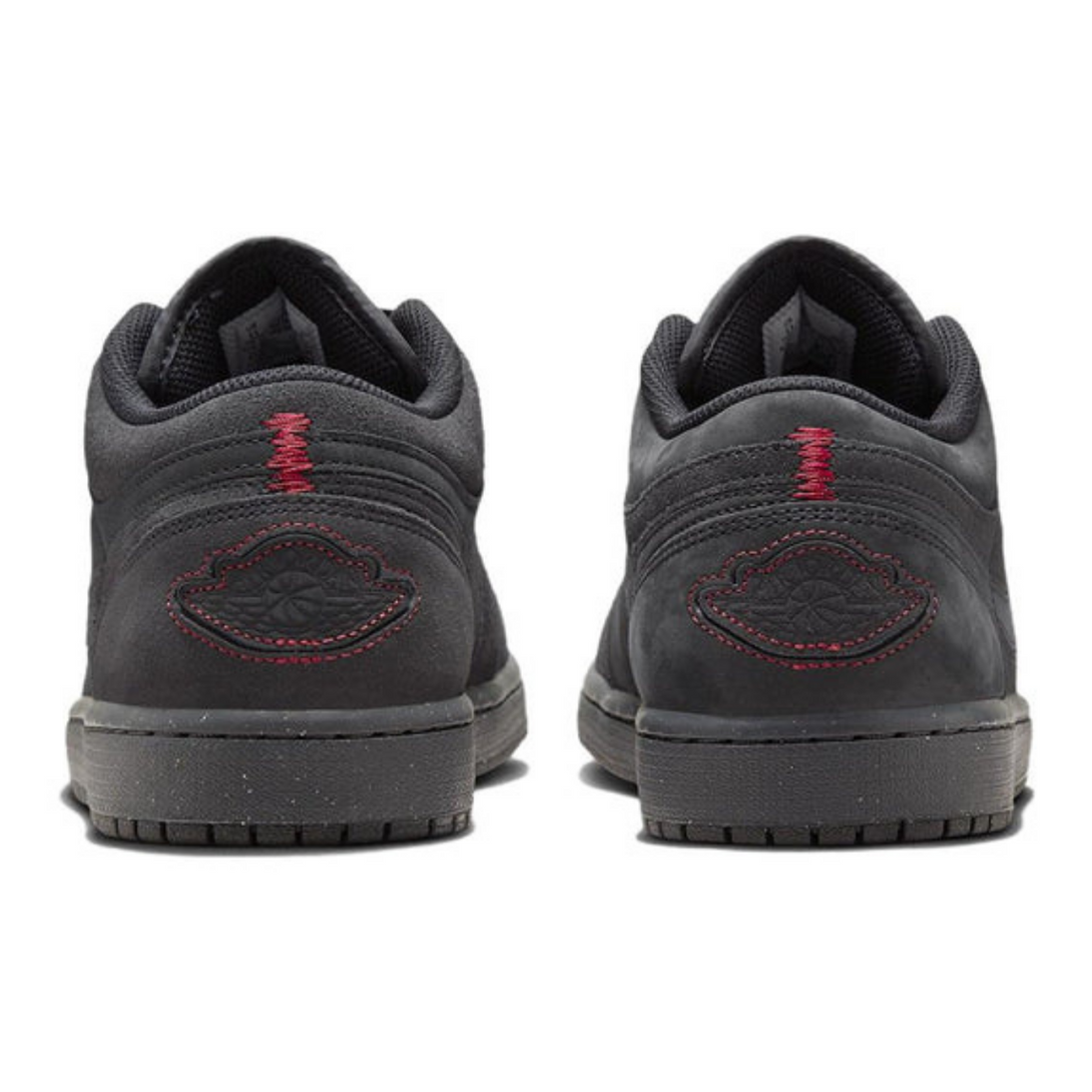 Air Jordan 1 Low SE Craft 'Dark Smoke Red'- Streetwear Fashion 950 - levefly.com