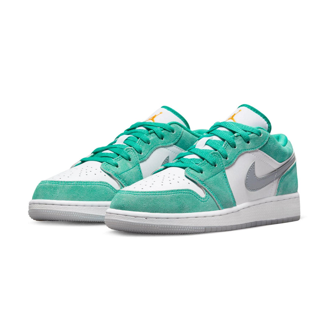 Air Jordan 1 Low SE GS 'New Emerald'- Streetwear Fashion 950 - levefly.com