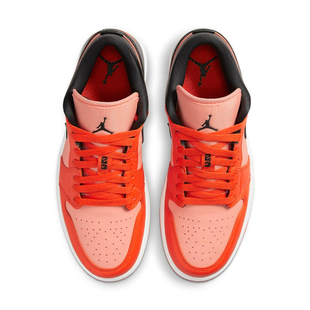 Air Jordan 1 Low SE 'Rush Orange Black- Streetwear Fashion 950 - levefly.com