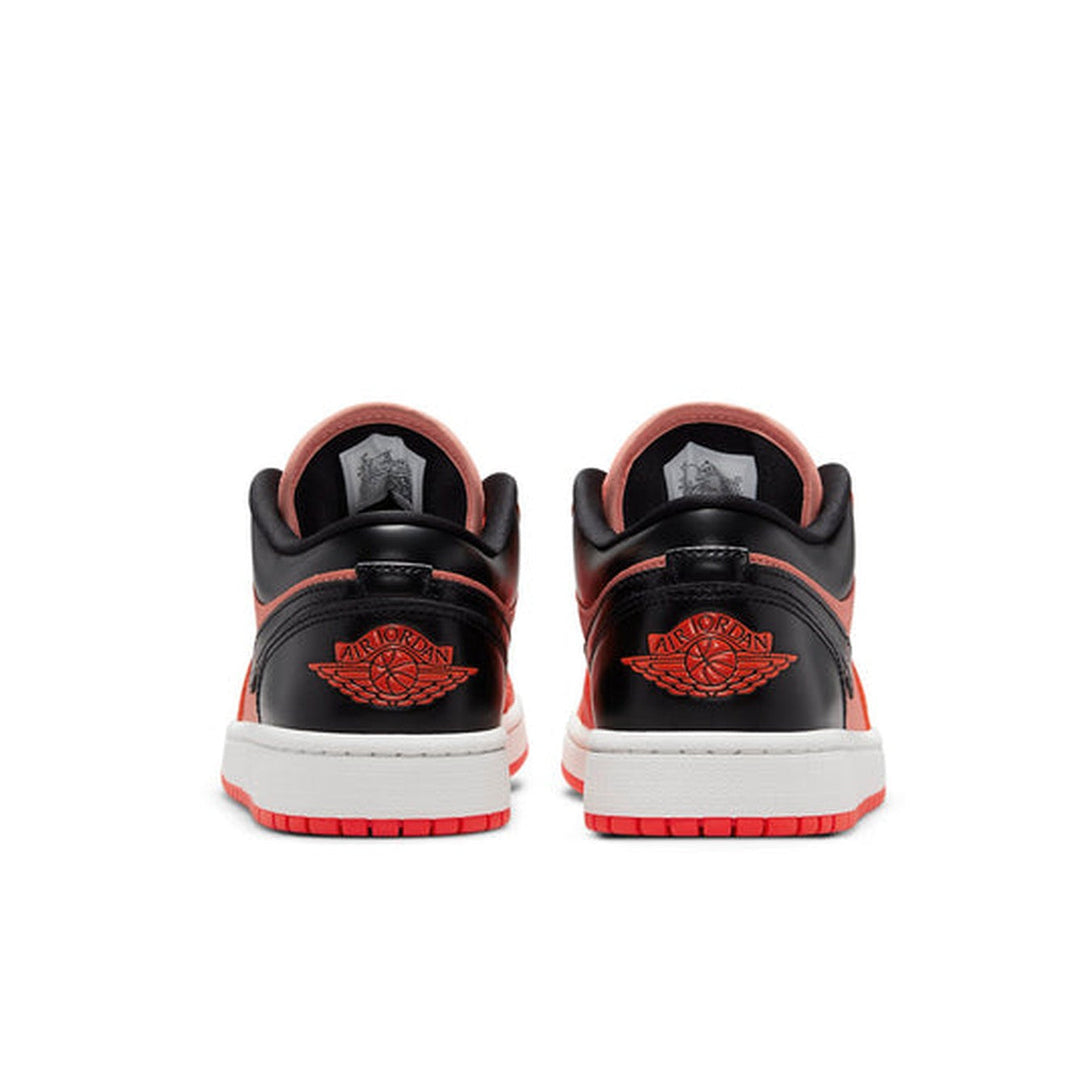 Air Jordan 1 Low SE 'Rush Orange Black- Streetwear Fashion 950 - levefly.com