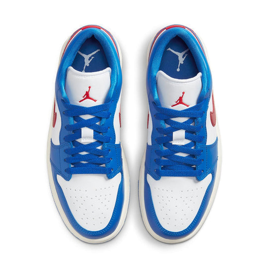 Air Jordan 1 Low 'Sport Blue Gym Red' Wmns- Streetwear Fashion 950 - levefly.com