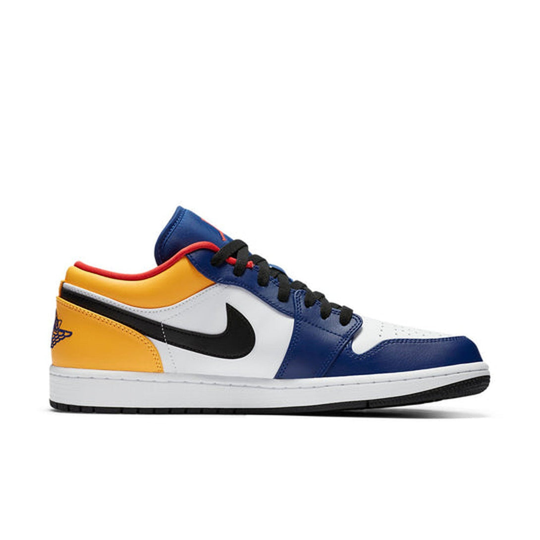 Air Jordan 1 Low 'White Deep Royal Blue'- Streetwear Fashion 950 - levefly.com