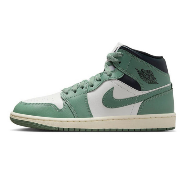 Air Jordan 1 Mid 'Jade Smoke' Wmns- Streetwear Fashion 950 - levefly.com