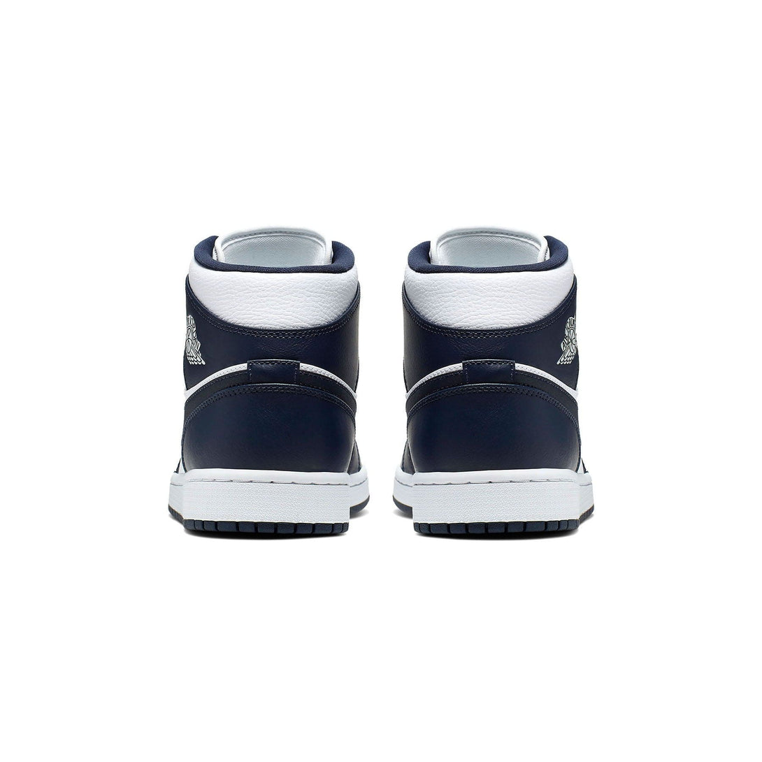 Air Jordan 1 Mid 'Obsidian'- Streetwear Fashion 950 - levefly.com