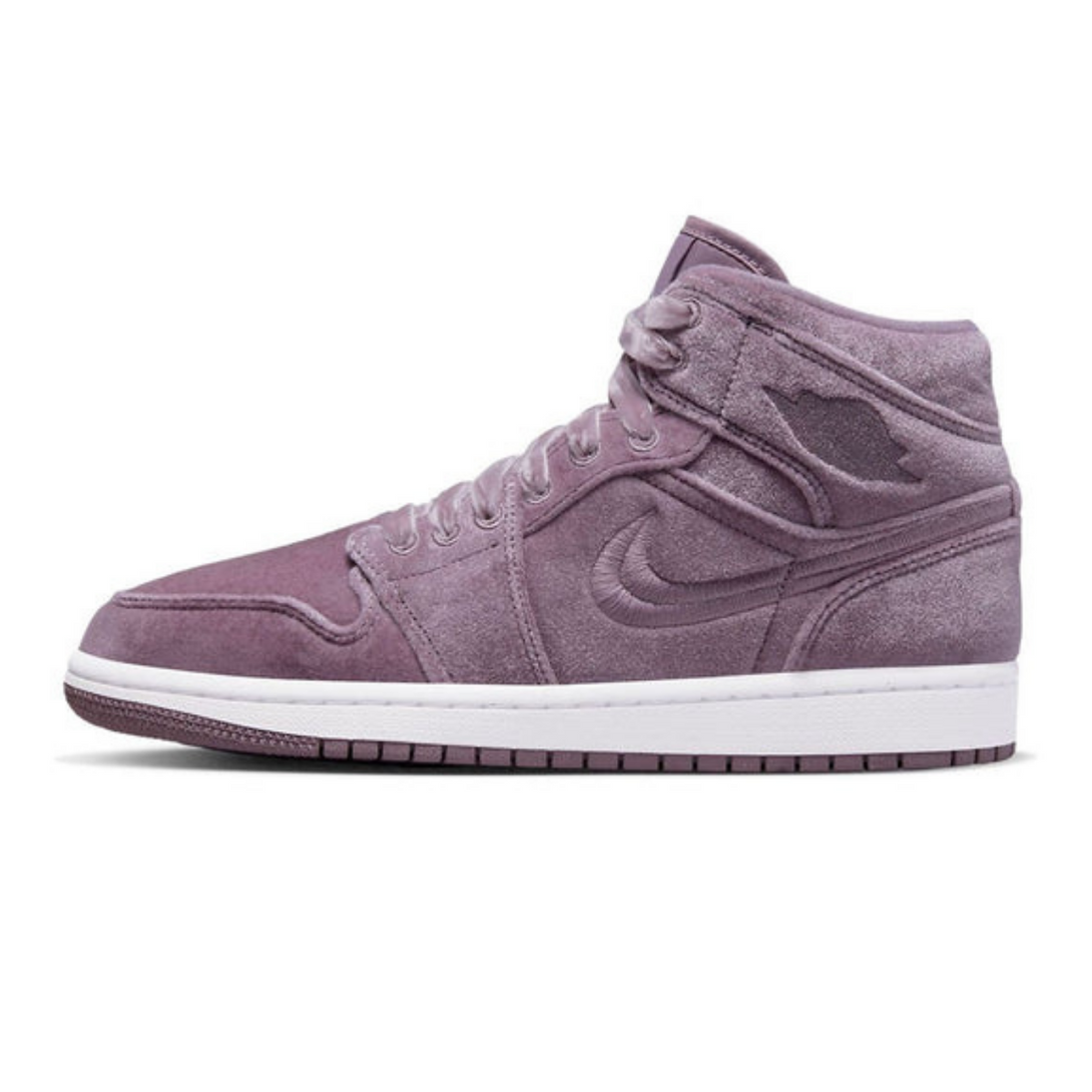 Air Jordan 1 Mid 'Purple Velvet' Wmns- Streetwear Fashion 950 - levefly.com