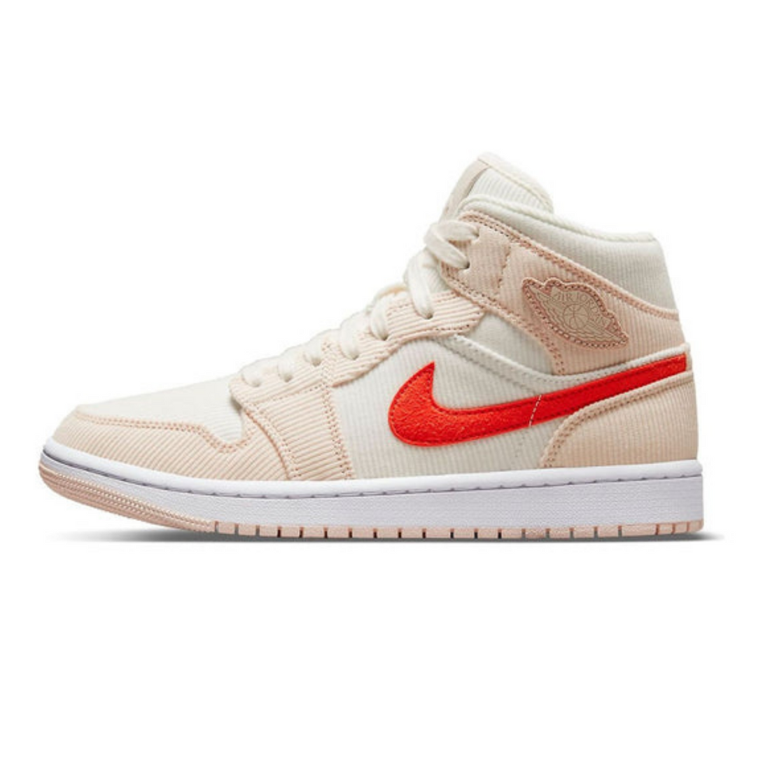 Air Jordan 1 Mid SE 'Corduroy' Wmns- Streetwear Fashion 950 - levefly.com