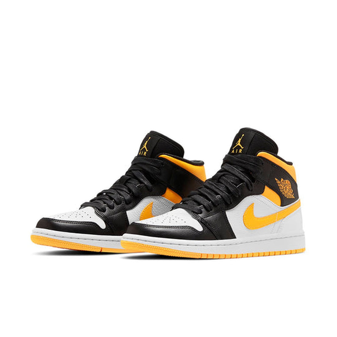 Air Jordan 1 Mid SE 'White Laser Orange' Wmns- Streetwear Fashion 950 - levefly.com