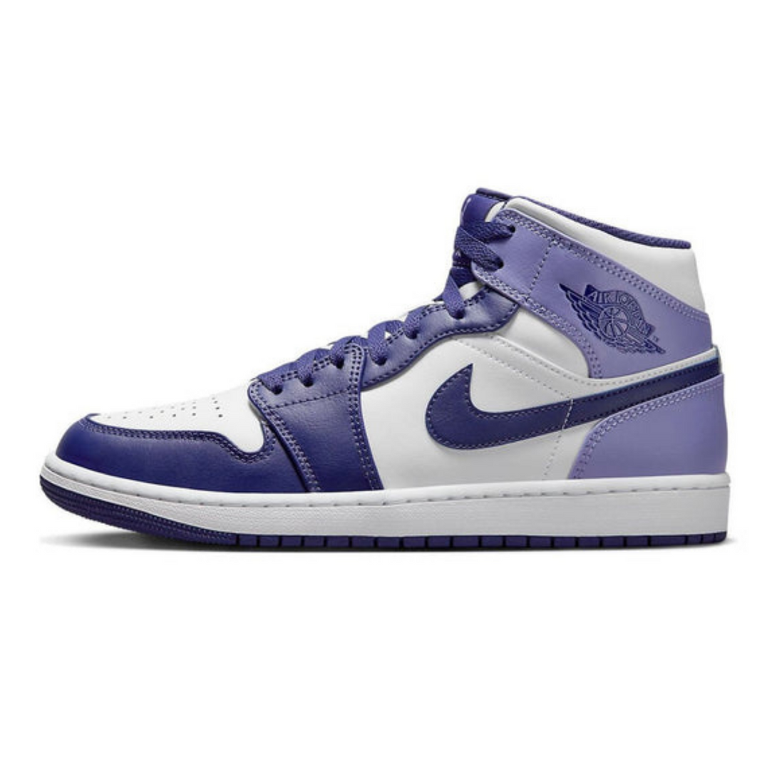 Air Jordan 1 Mid 'Sky J Purple'- Streetwear Fashion 950 - levefly.com