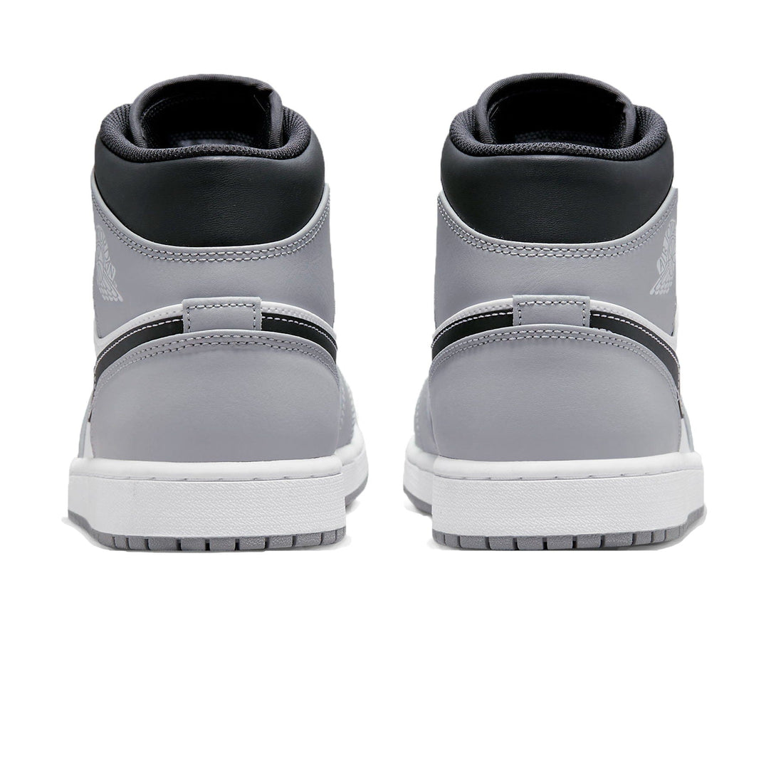 Air Jordan 1 Mid Smoke Grey Anthracite- Streetwear Fashion 950 - levefly.com