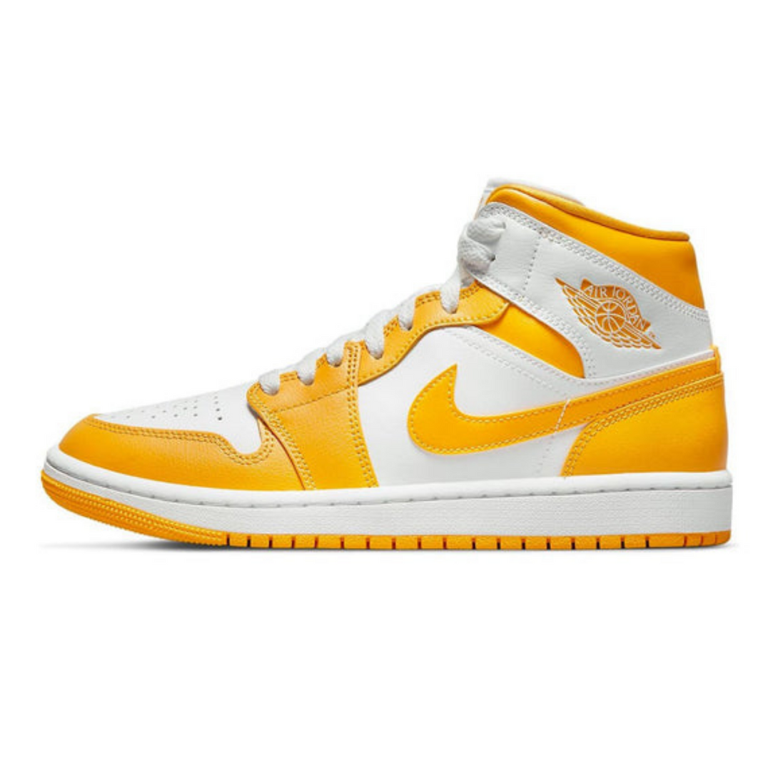 Air Jordan 1 Mid 'University Gold' Wmns- Streetwear Fashion 950 - levefly.com