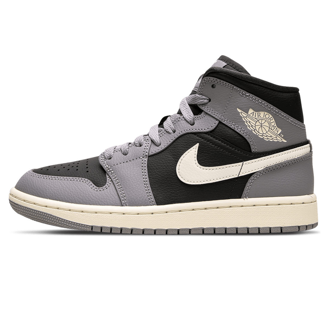 Air Jordan 1 Mid Wmns 'Cement Grey'- Streetwear Fashion 950 - levefly.com