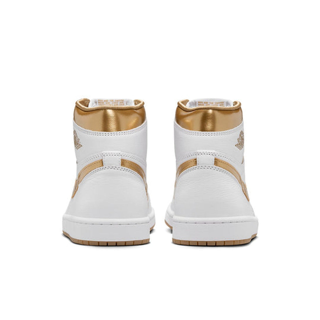 Air Jordan 1 OG 'White Metallic Gold' Wmns- Streetwear Fashion 950 - levefly.com