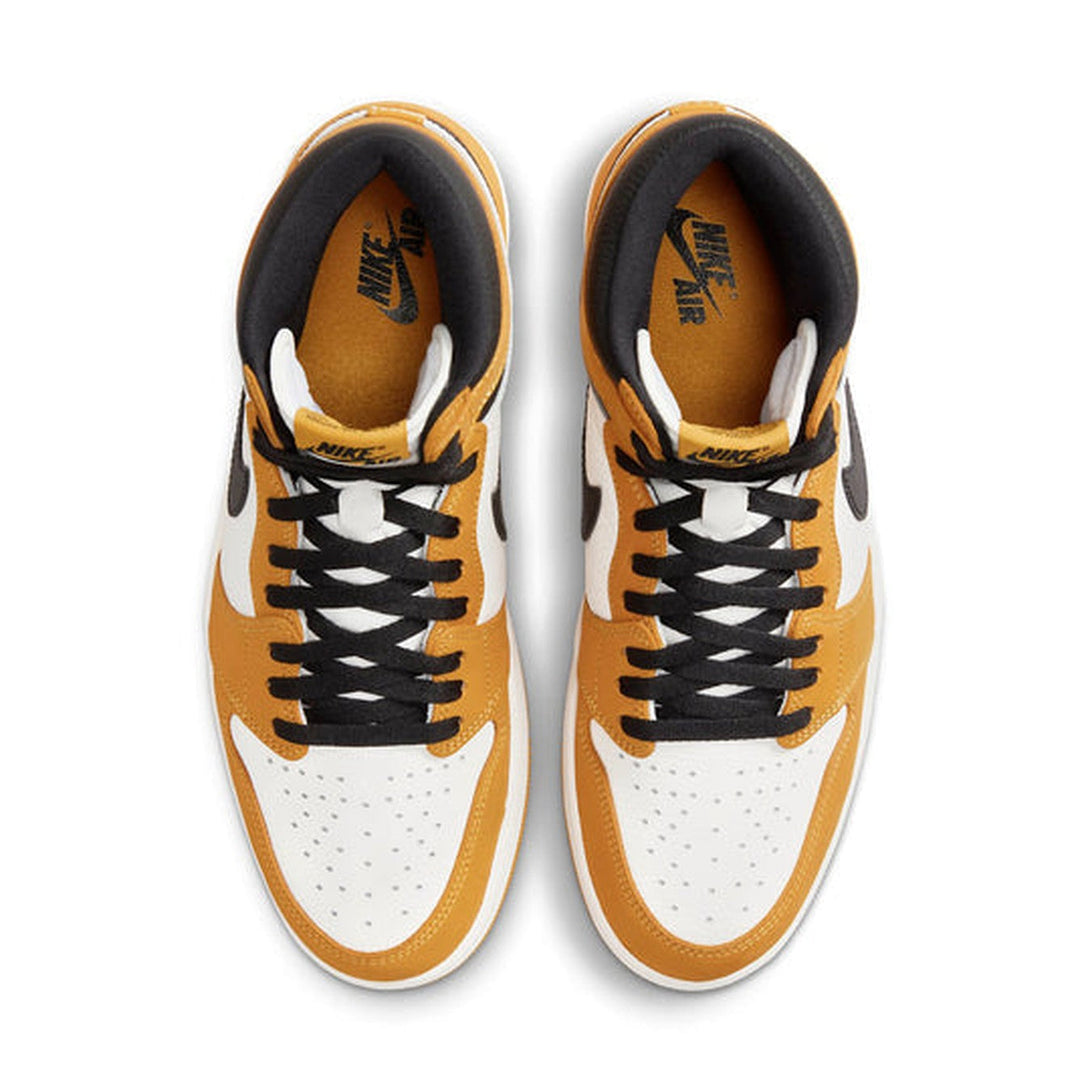 Air Jordan 1 Retro High OG 'Yellow Ochre'- Streetwear Fashion 950 - levefly.com