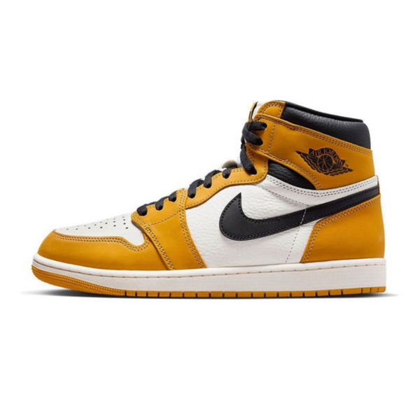 Air Jordan 1 Retro High OG 'Yellow Ochre'- Streetwear Fashion 950 - levefly.com