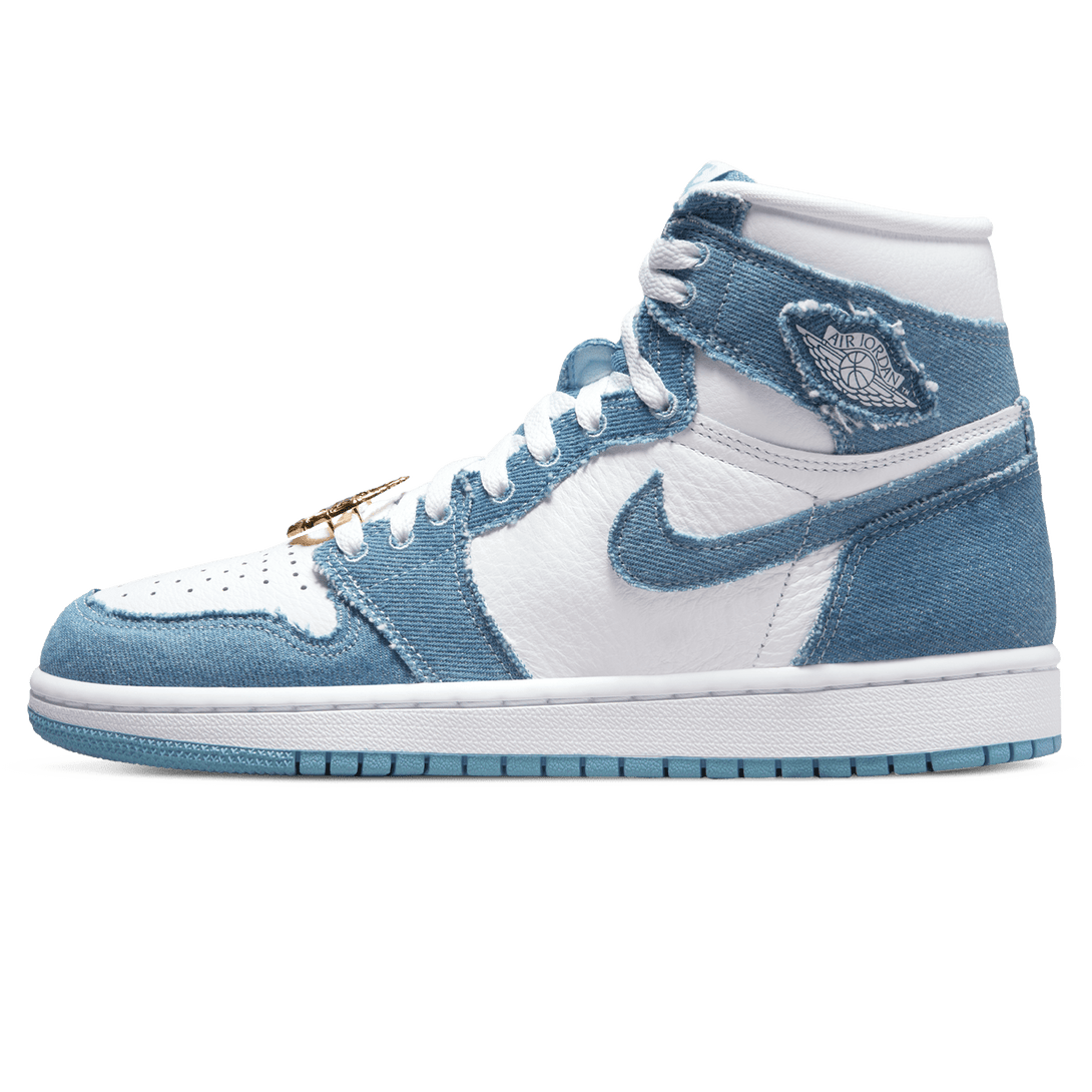 Air Jordan 1 Retro High Wmns OG 'Denim'- Streetwear Fashion 950 - levefly.com