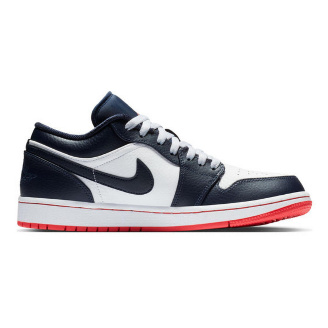 Air Jordan 1 Retro Low 'Obsidian Ember Glow'- Streetwear Fashion 950 - levefly.com