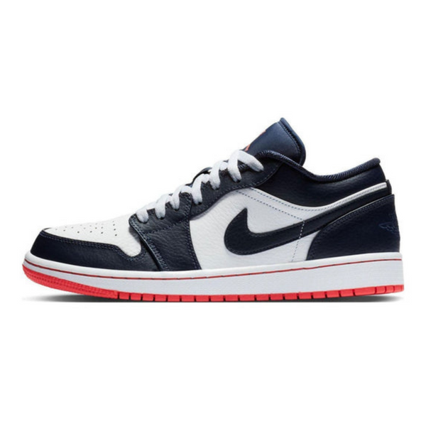 Air Jordan 1 Retro Low 'Obsidian Ember Glow'- Streetwear Fashion 950 - levefly.com