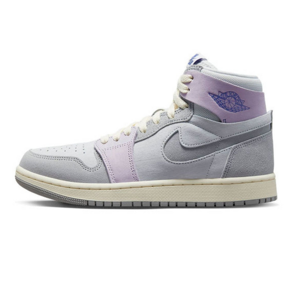 Air Jordan 1 Zoom CMFT 'Grey Purple' Wmns- Streetwear Fashion 950 - levefly.com