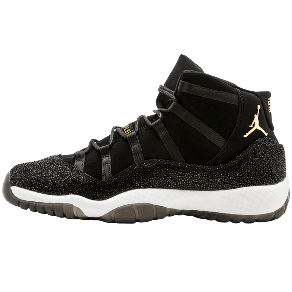 Air Jordan 11 HC Heiress GG Black-Metallic Gold- Streetwear Fashion 950 - levefly.com