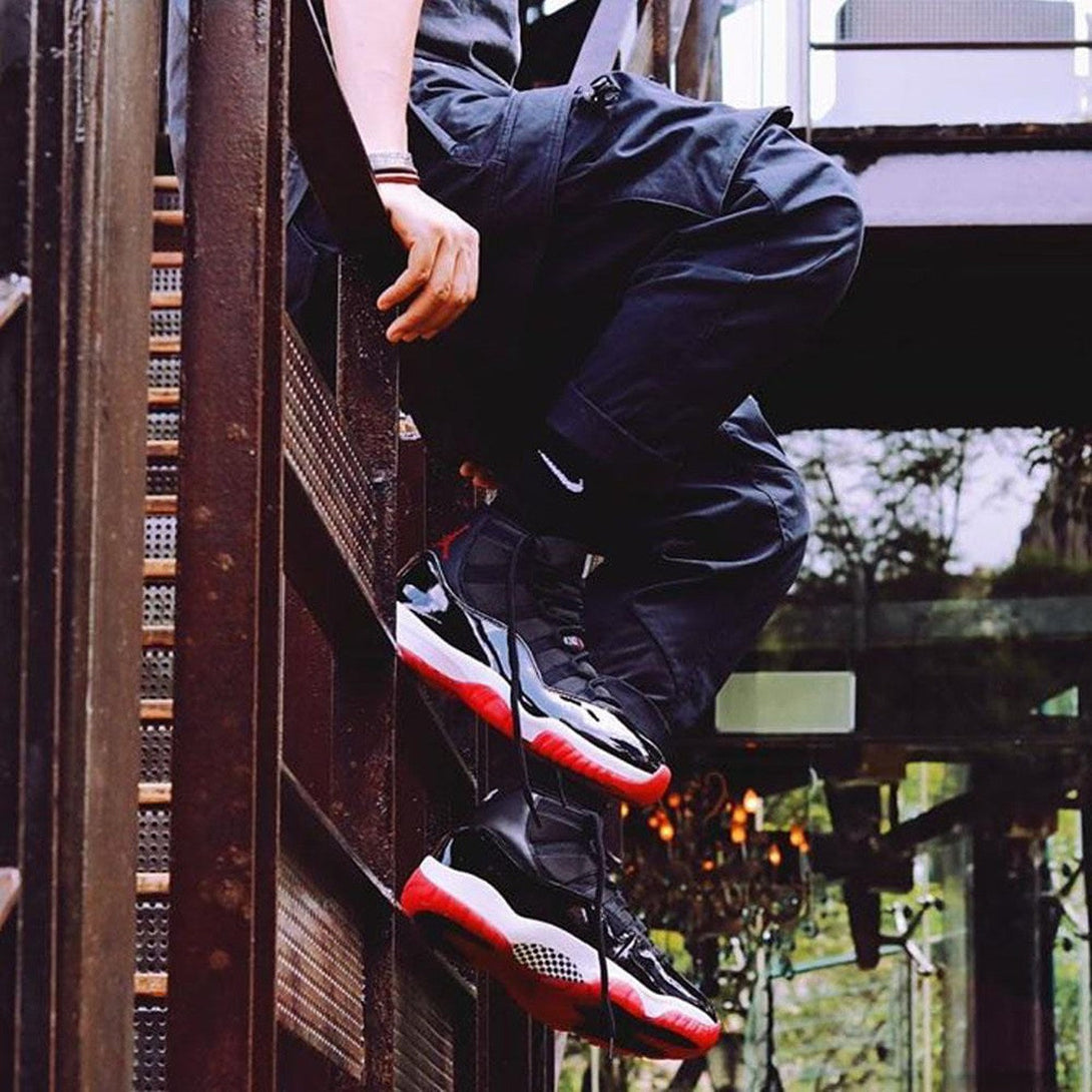 Air Jordan 11 Retro 'Bred' 2019- Streetwear Fashion 950 - levefly.com