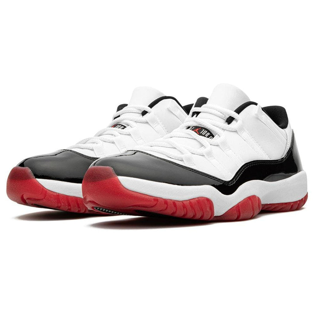 Air Jordan 11 Retro Low 'Concord-Bred'- Streetwear Fashion 950 - levefly.com