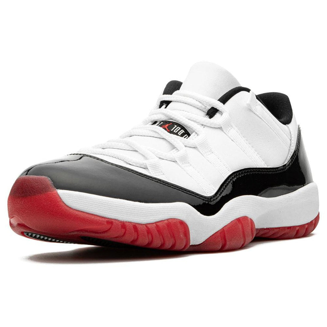 Air Jordan 11 Retro Low 'Concord-Bred'- Streetwear Fashion 950 - levefly.com