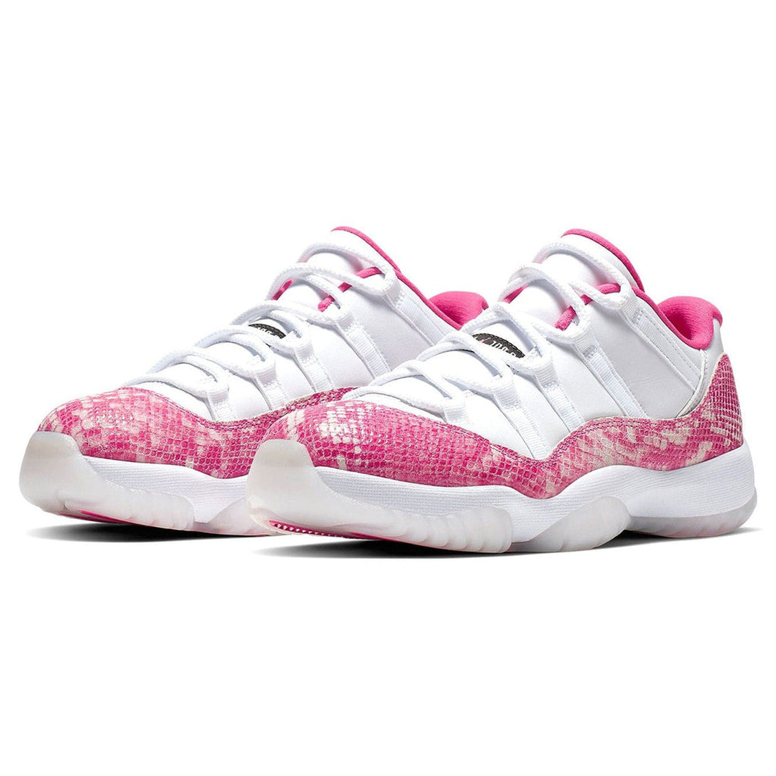 Air Jordan 11 Retro Low Wmns 'Pink Snakeskin'- Streetwear Fashion 950 - levefly.com