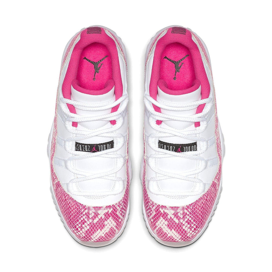 Air Jordan 11 Retro Low Wmns 'Pink Snakeskin'- Streetwear Fashion 950 - levefly.com