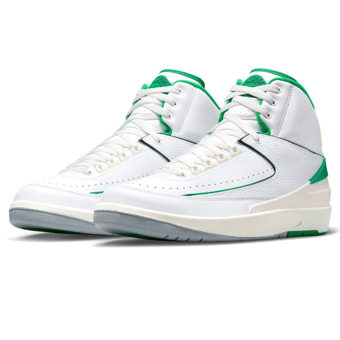 Air Jordan 2 Retro 'Lucky Green'- Streetwear Fashion 950 - levefly.com