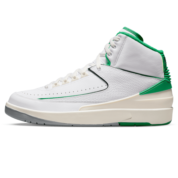 Air Jordan 2 Retro 'Lucky Green'- Streetwear Fashion 950 - levefly.com