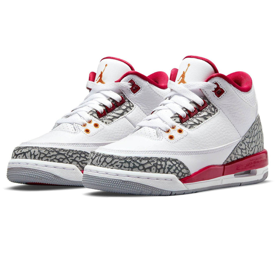 Air Jordan 3 Retro 'Cardinal Red'- Streetwear Fashion 950 - levefly.com