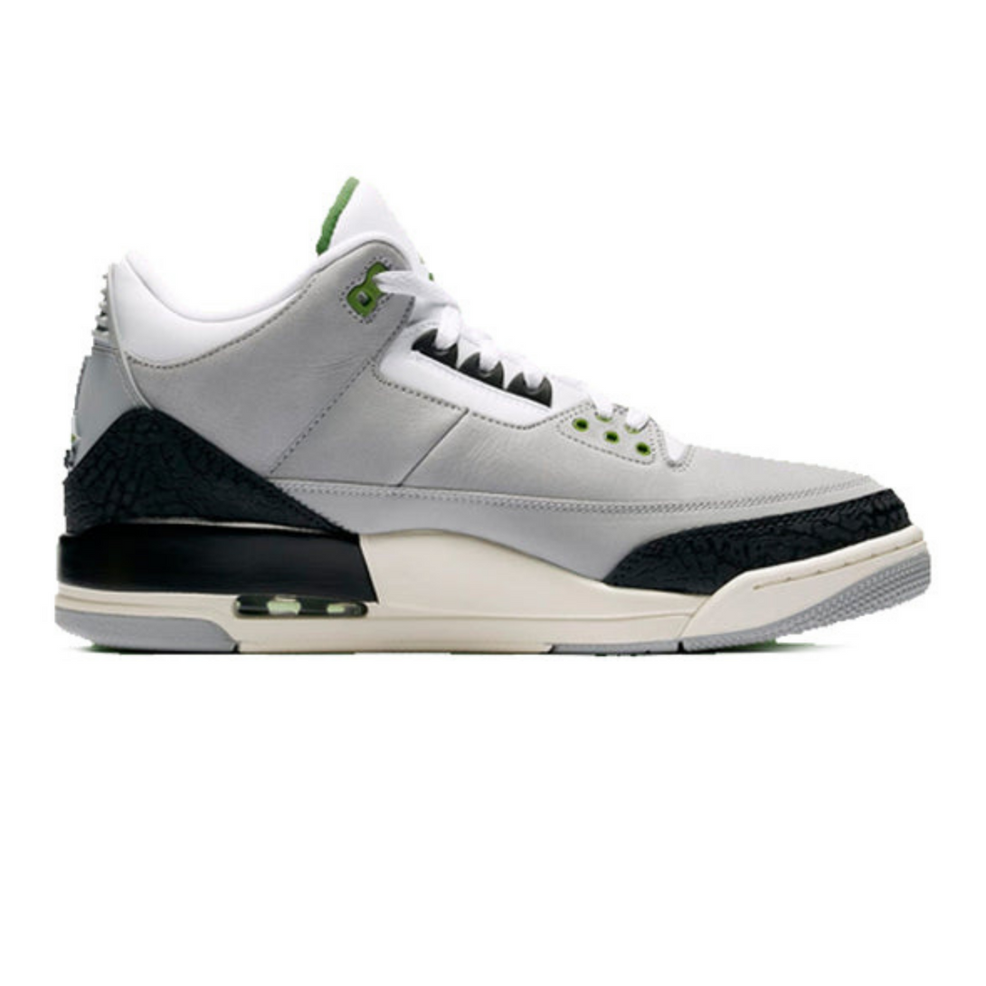 Air Jordan 3 Retro 'Chlorophyll'- Streetwear Fashion 950 - levefly.com