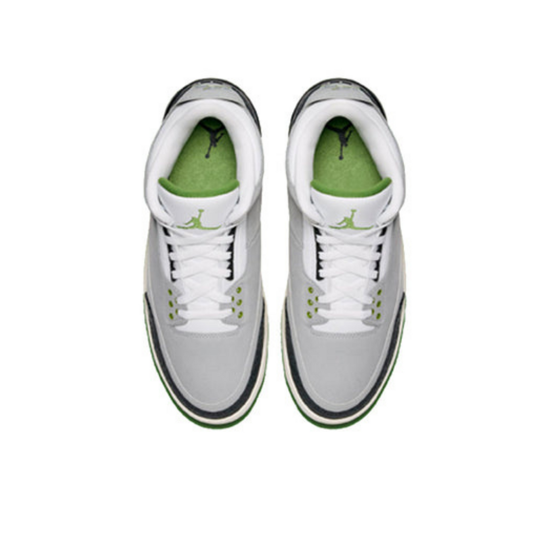 Air Jordan 3 Retro 'Chlorophyll'- Streetwear Fashion 950 - levefly.com