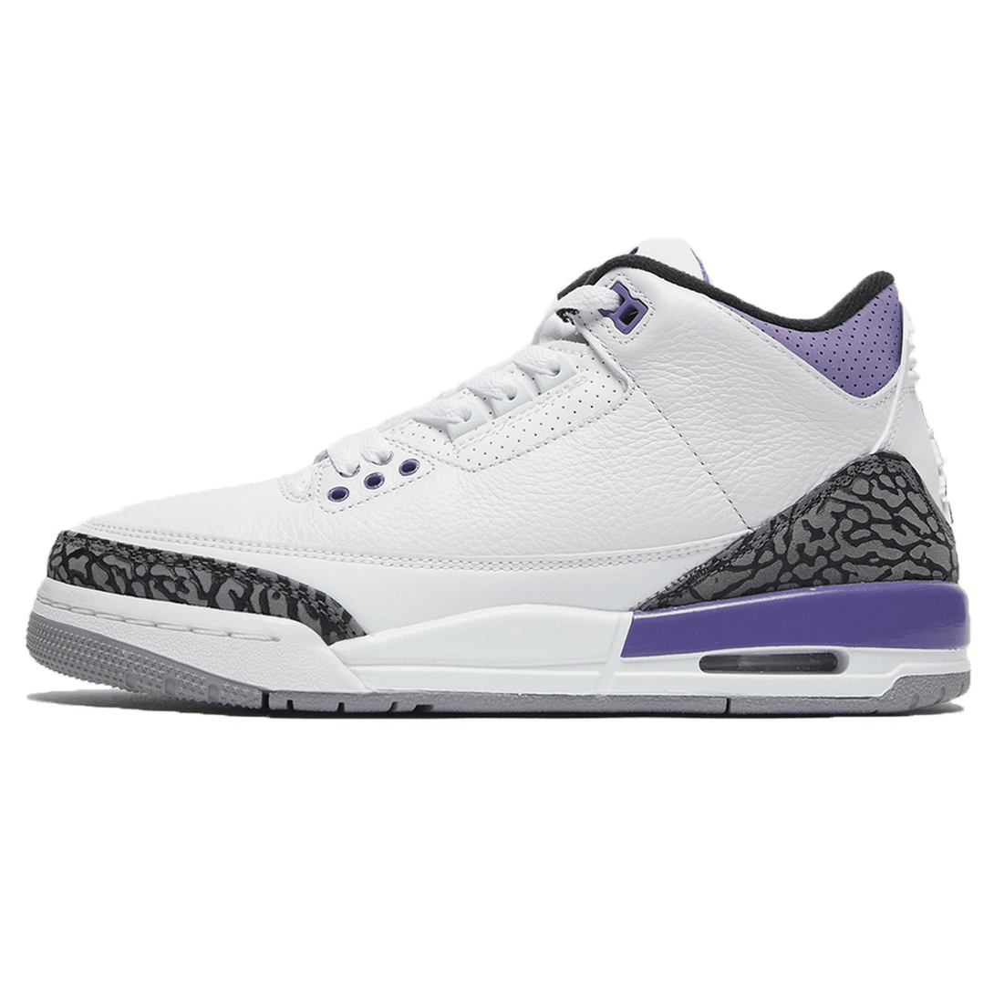 Air Jordan 3 Retro 'Dark Iris'- Streetwear Fashion 950 - levefly.com