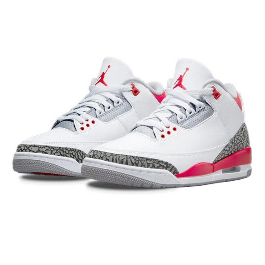 Air Jordan 3 Retro 'Fire Red'- Streetwear Fashion 950 - levefly.com