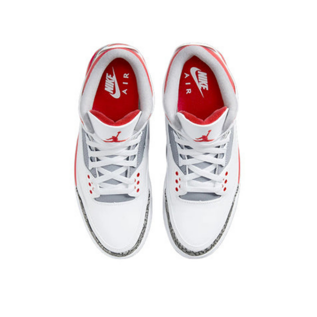 Air Jordan 3 Retro 'Fire Red'- Streetwear Fashion 950 - levefly.com