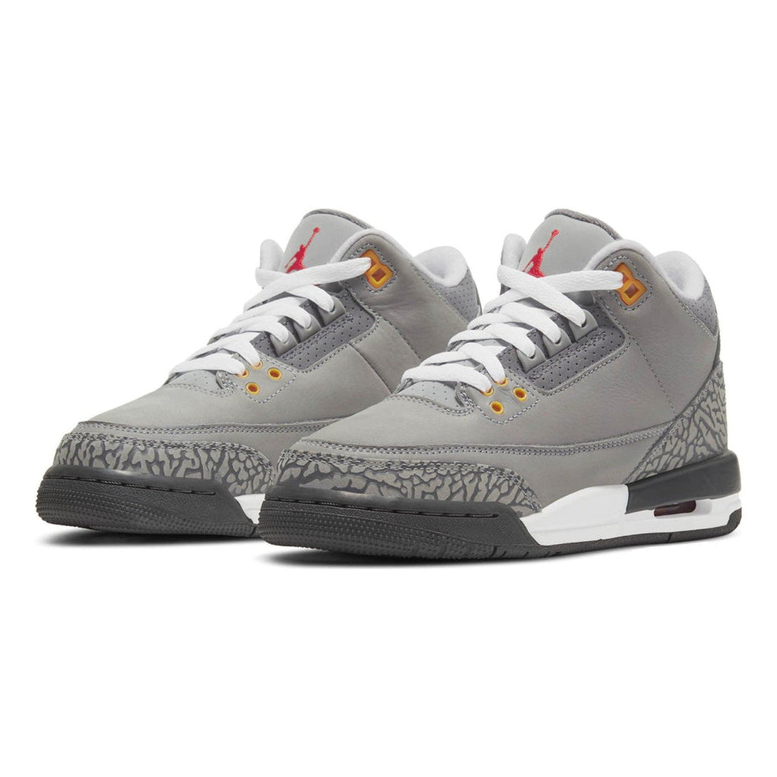 Air Jordan 3 Retro GS 'Cool Grey' 2021- Streetwear Fashion 950 - levefly.com