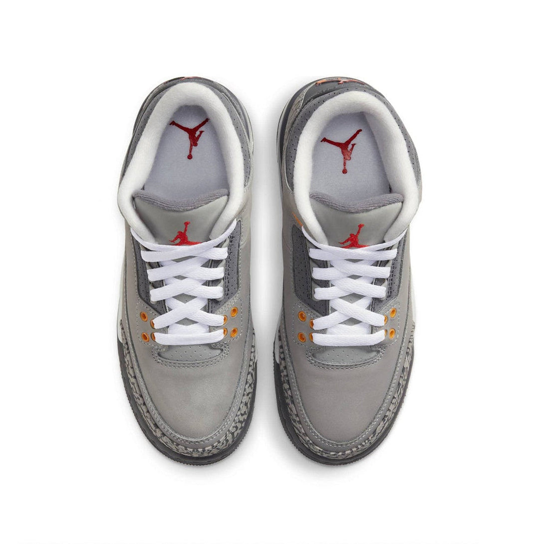 Air Jordan 3 Retro GS 'Cool Grey' 2021- Streetwear Fashion 950 - levefly.com