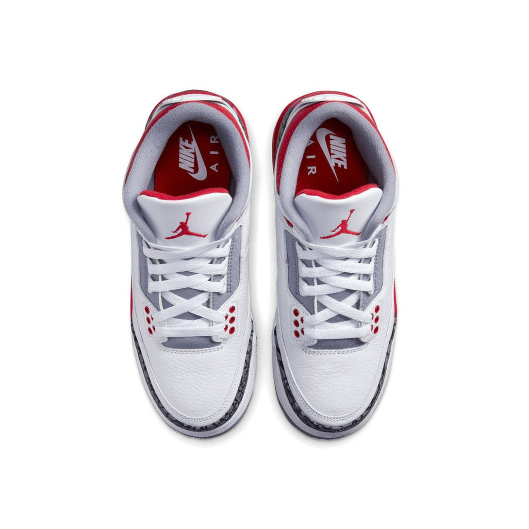 Air Jordan 3 Retro GS 'Fire Red' 2022- Streetwear Fashion 950 - levefly.com