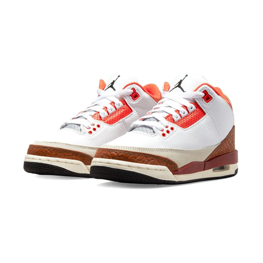 Air Jordan 3 Retro GS 'Mars Stone'- Streetwear Fashion 950 - levefly.com