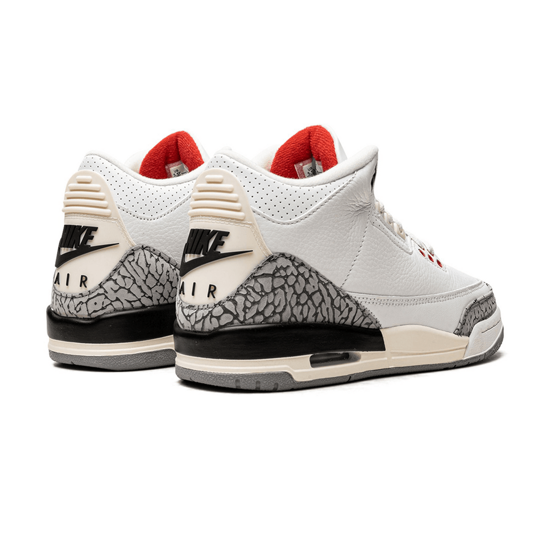 Air Jordan 3 Retro GS 'White Cement Reimagined'- Streetwear Fashion 950 - levefly.com