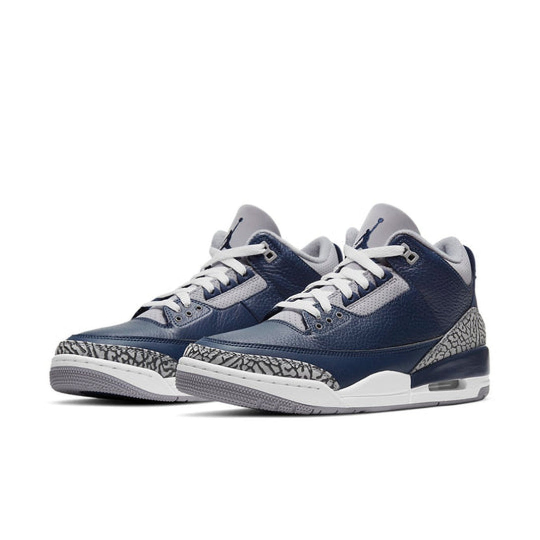 Air Jordan 3 Retro 'Georgetown'- Streetwear Fashion 950 - levefly.com