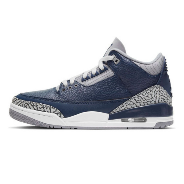 Air Jordan 3 Retro 'Georgetown'- Streetwear Fashion 950 - levefly.com