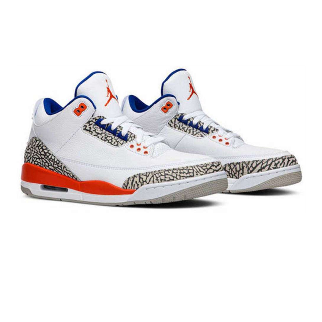 Air Jordan 3 Retro 'Knicks'- Streetwear Fashion 950 - levefly.com