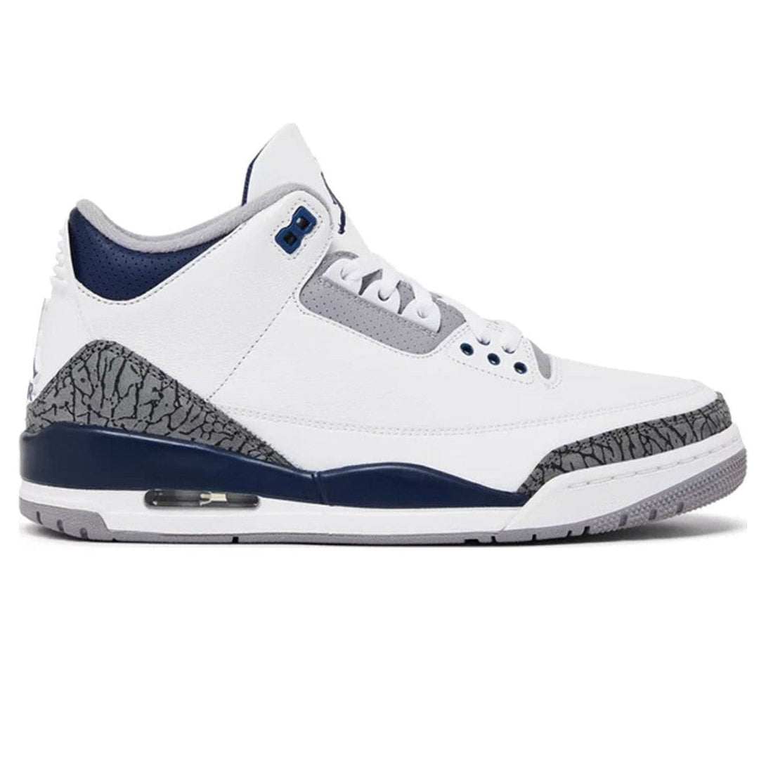 Air Jordan 3 Retro 'Midnight Navy'- Streetwear Fashion 950 - levefly.com