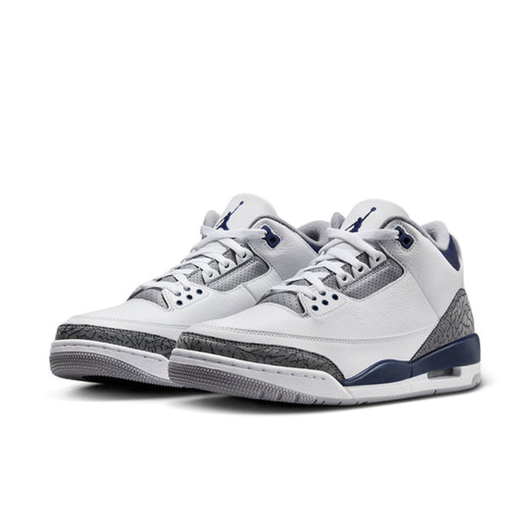 Air Jordan 3 Retro 'Midnight Navy'- Streetwear Fashion 950 - levefly.com