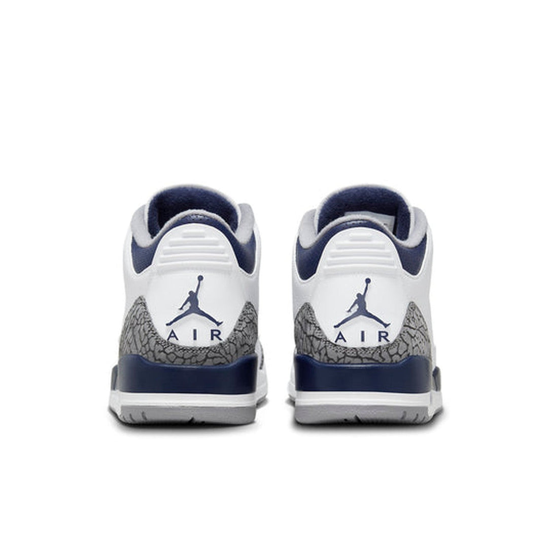 Air Jordan 3 Retro 'Midnight Navy'- Streetwear Fashion 950 - levefly.com