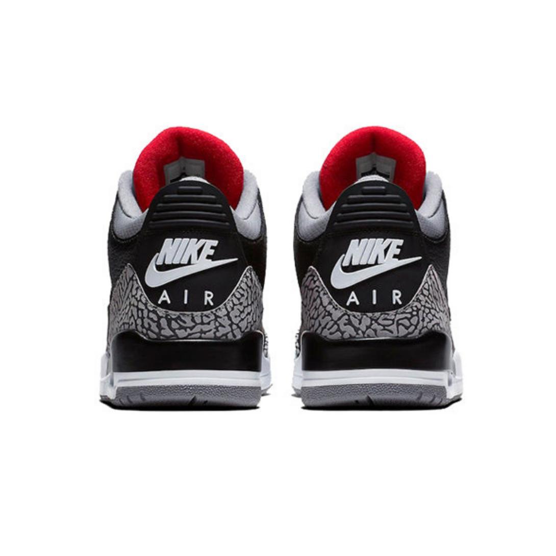 Air Jordan 3 Retro OG 'Black Cement' 2018- Streetwear Fashion 950 - levefly.com